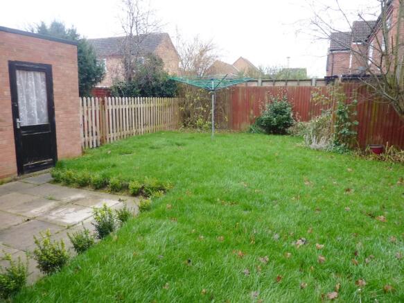 Rear garden