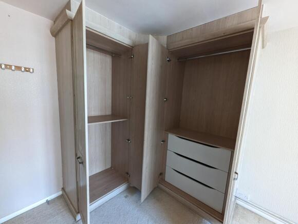 wardrobes in bedroom