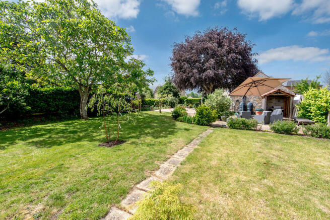 Rear garden
