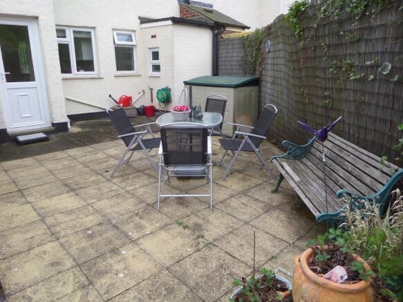 Rear Patio