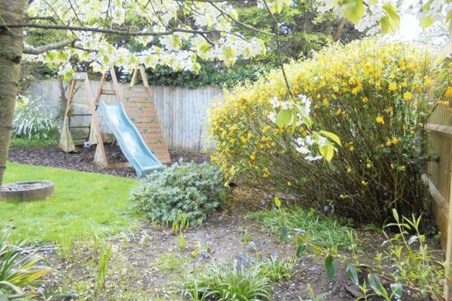 Barked play area