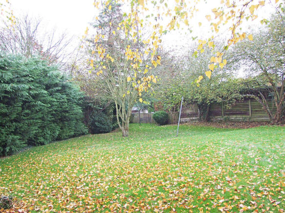 Rear garden
