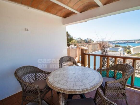 Villa with pool and sea views in Cala LLonga