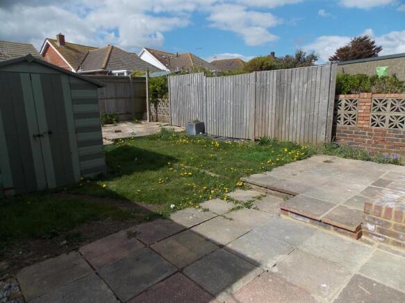 Rear garden