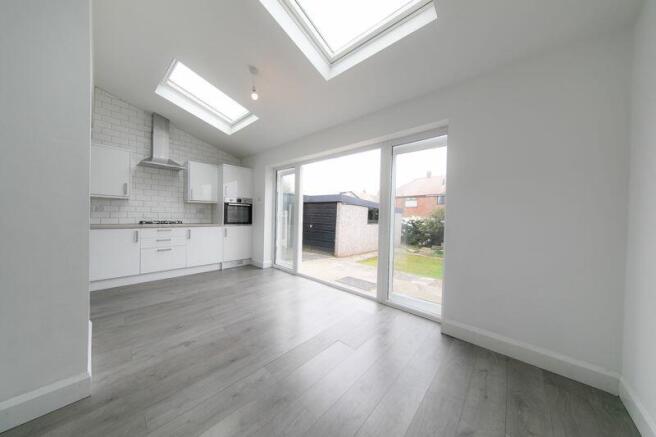 Open plan family room