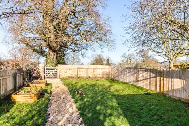 Rear garden