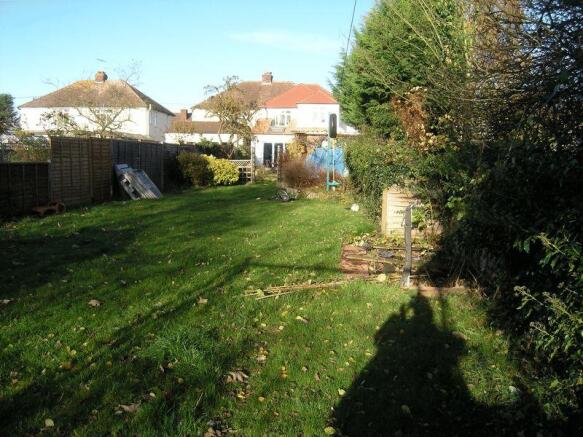 Rear garden