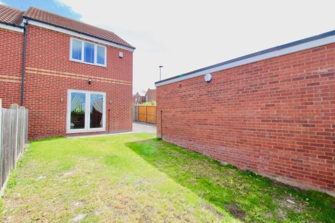 Rear garden
