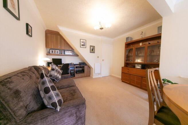 Rear living and dining space