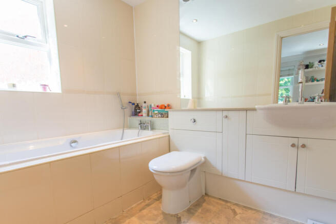 En suite bathroom