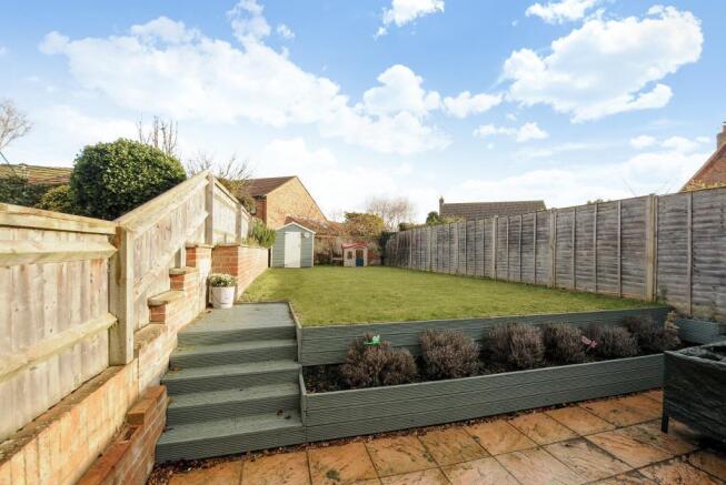 Rear garden