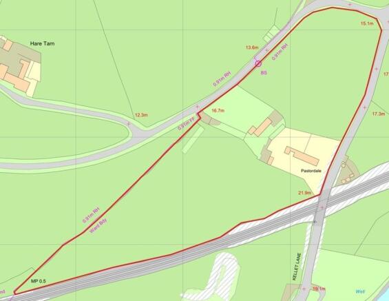 OS Map - 00793409...