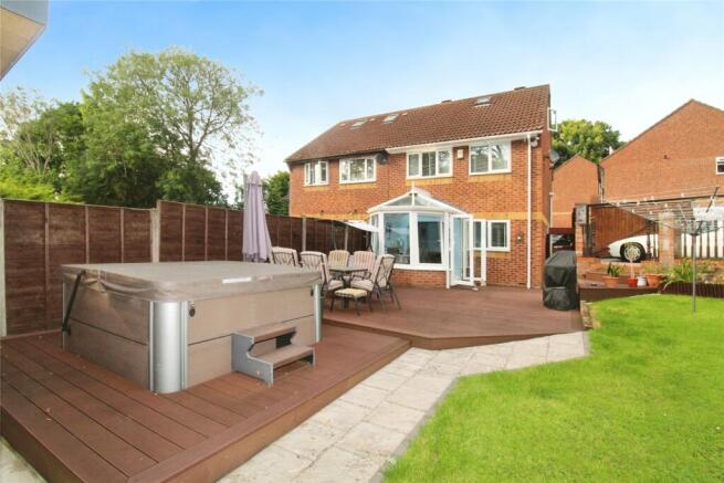 Rear/Hot Tub