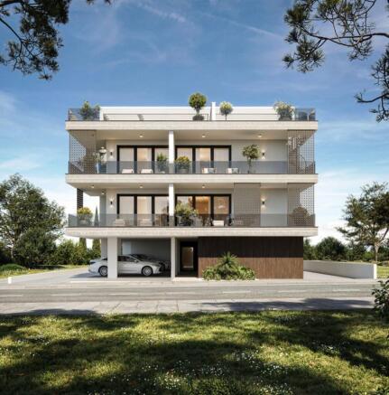 Front of Apartments