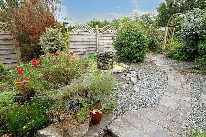Rear Garden/Water Feature