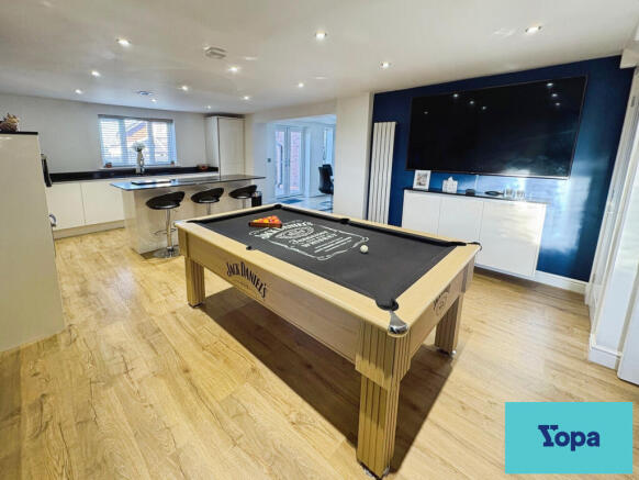 Open Plan Kitchen-Family Room