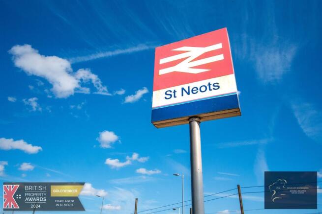Train Station Sign Location.