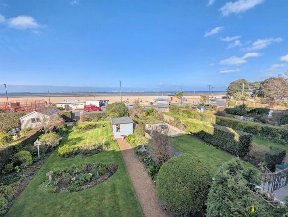 View over neighbouring garden/sea
