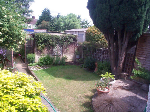 Rear garden