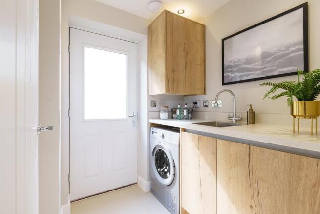 A separate utility room