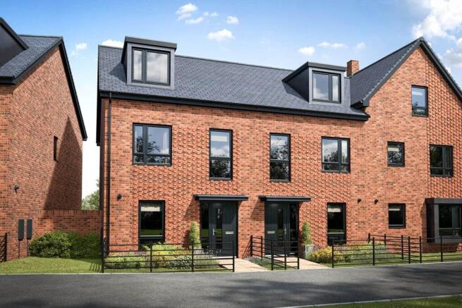 Artists impression of a 3 bedroom Owlton