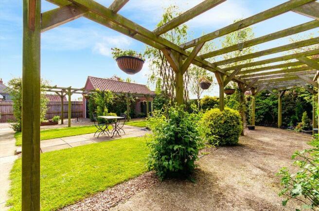 Rear garden