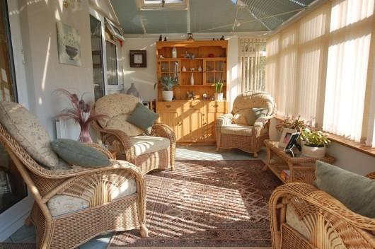 Sunny conservatory