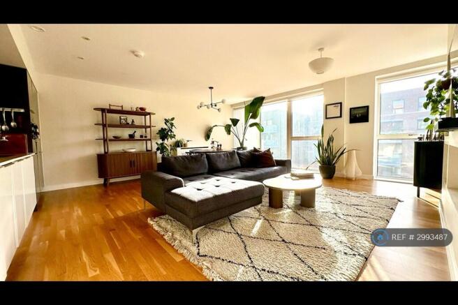Open-Plan Living Room, Large South-West Windows