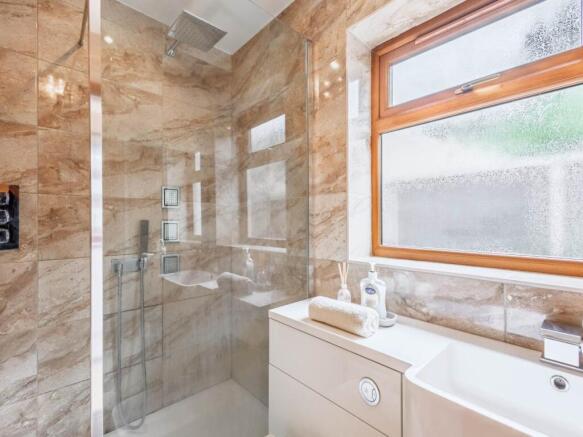Ground floor shower