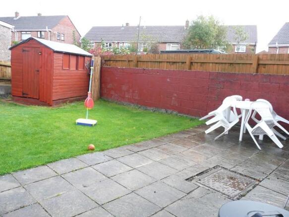 Rear Patio Area