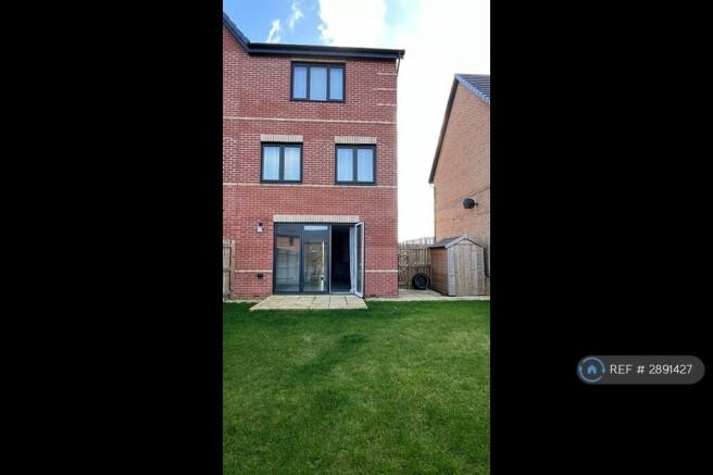 Rear Garden View To The House