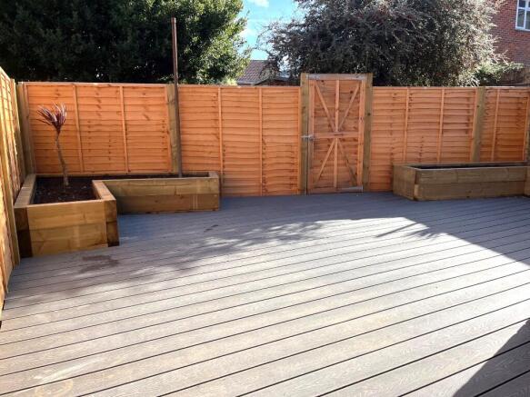 Rear garden