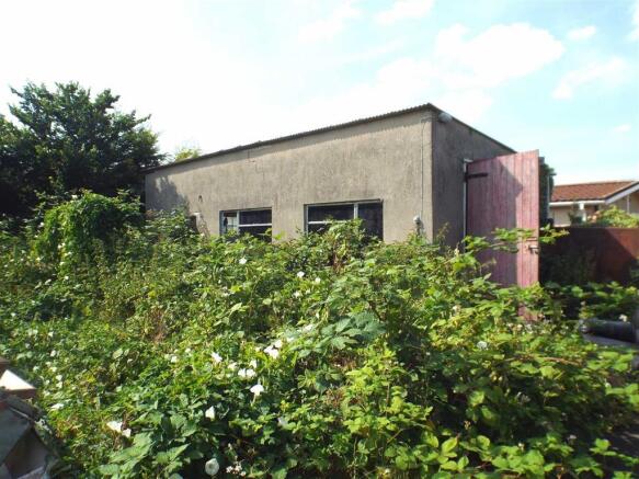 SUBSTANTIAL GARAGE/ 