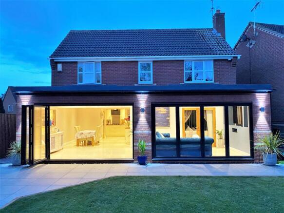 Rear Aspect Evening View 845