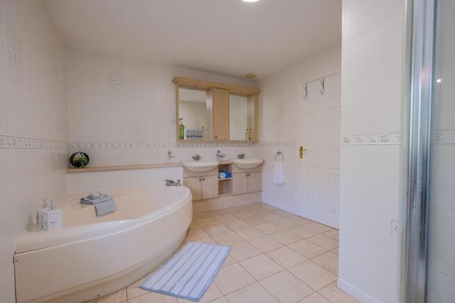 Master bedroom, bath and shower room