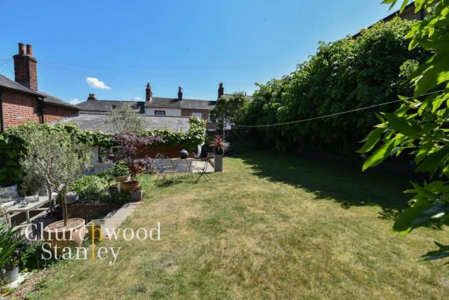 Rear garden