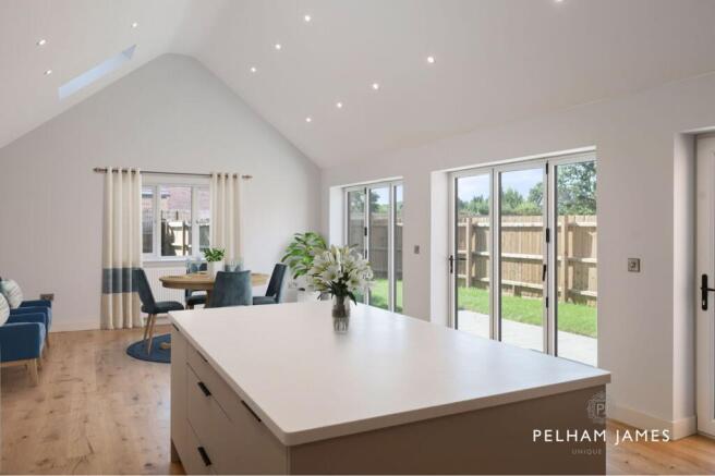 Kitchen / Family Living Area, Plot 2, Grove Grange, Newark
