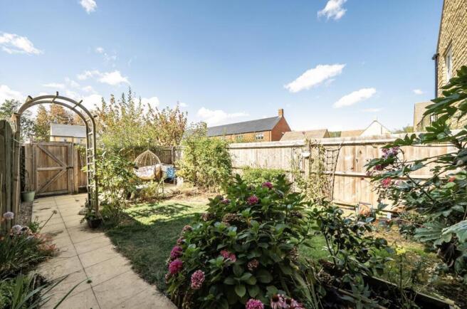 Rear garden