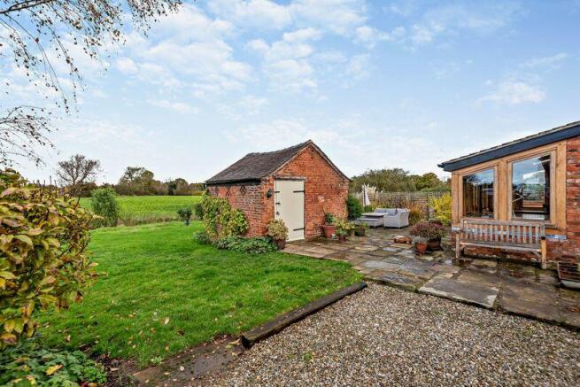 Outhouse and Rear Garden