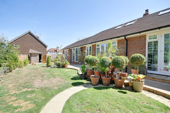 Rear garden