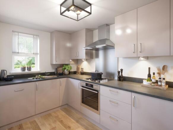 David Wilson Homes Beardmore Kitchen