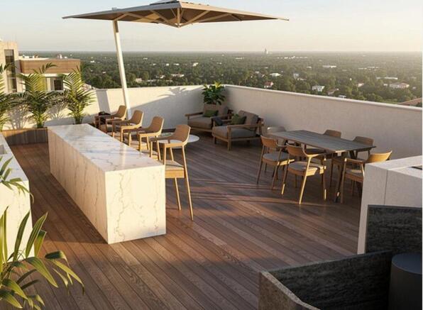 Roof Terrace Example