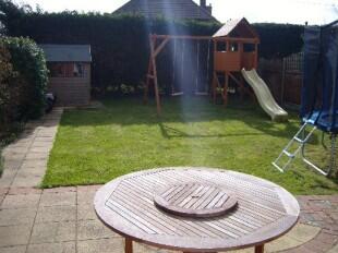 Rear garden