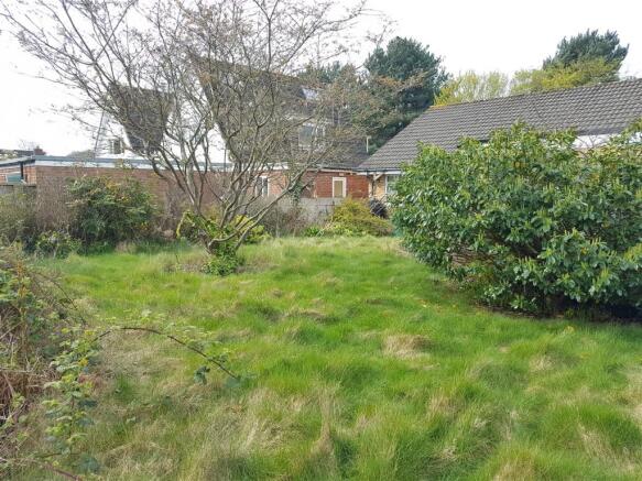 Rear garden