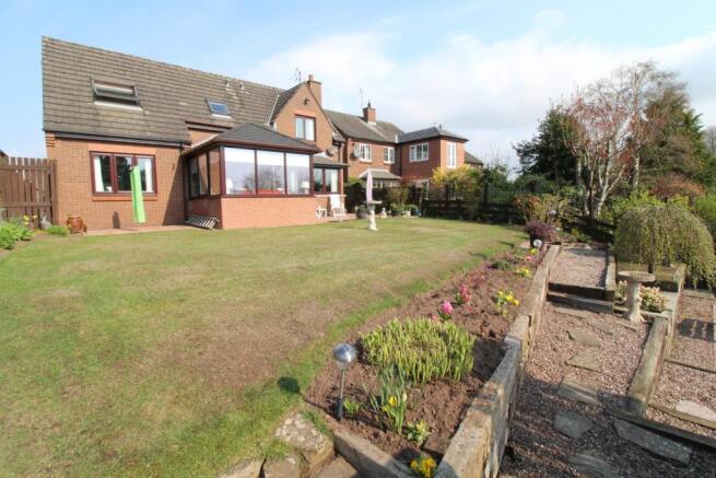 Rear gardens