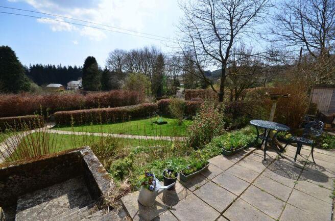 Front garden and...