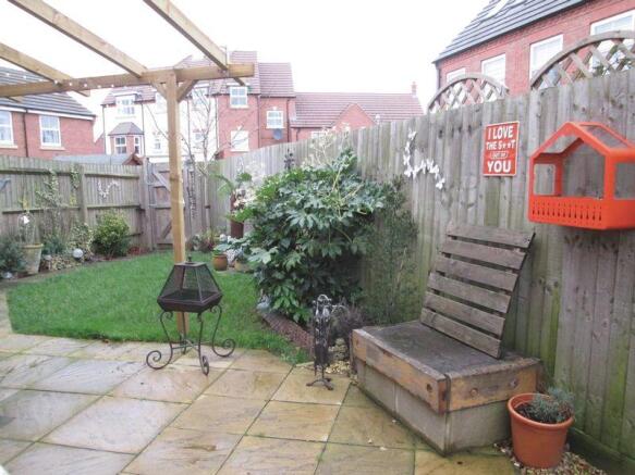 Rear garden