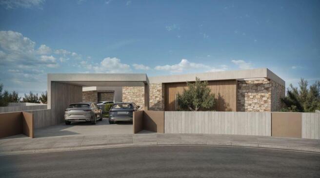 Front of Villa -...