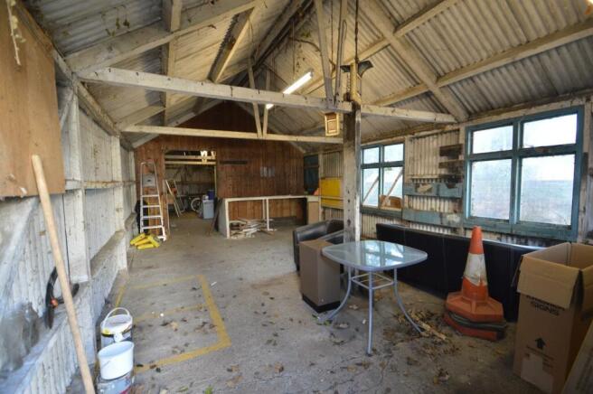 Shed - internal open plan of shed.JPG