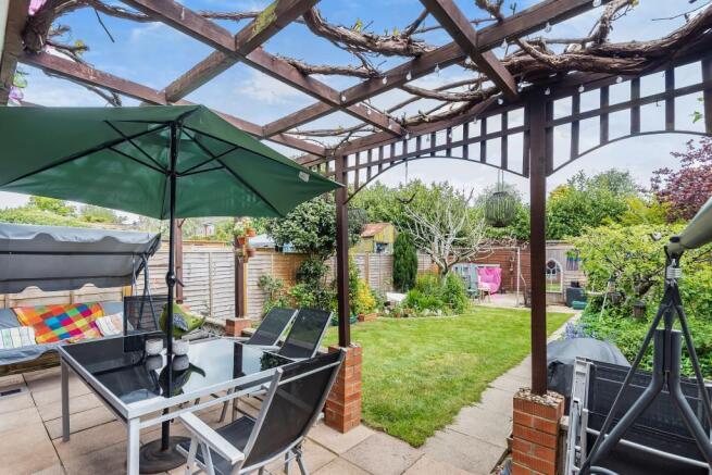 terrace and pergola
